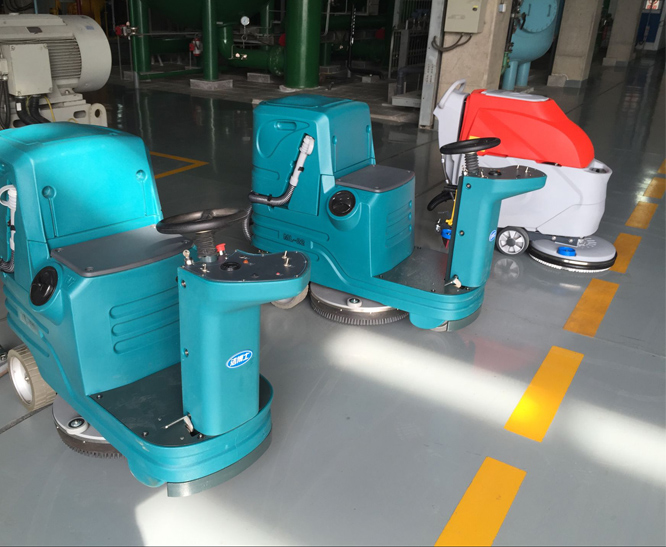 全自動(dòng)洗地機-淮滬煤電有限公司田集發(fā)電廠(chǎng)