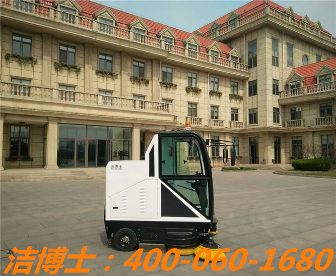 潔博士電瓶掃地機客戶(hù)案例—天津濱海新區污水處理中心